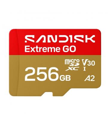 Tarjeta memoria micro secure digital 256gb sandisk extreme go uhs - i u3