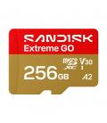 Tarjeta memoria micro secure digital 256gb sandisk extreme go uhs - i u3