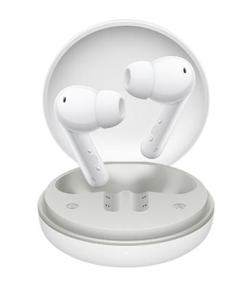 Auriculares bluetooth honor earbuds a pro con estuche de carga/ autonomía 9h/ blancos