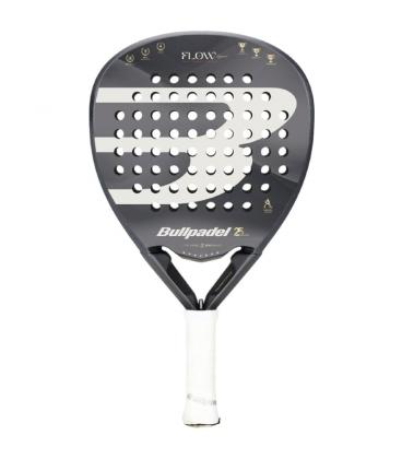 Pala de pádel bullpadel flow legend 2026 (alejandra salazar)/ blanca y negra
