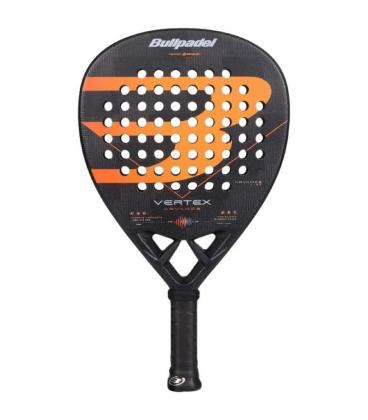 Pala de pádel bullpadel vertex advance 2026 negra y naranja