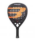 Pala de pádel bullpadel vertex advance 2026 negra y naranja