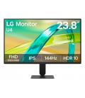 LG 24U411B-B pantalla para PC 60,5 cm (23.8") 1920 x 1080 Pixeles Full HD LCD Negro