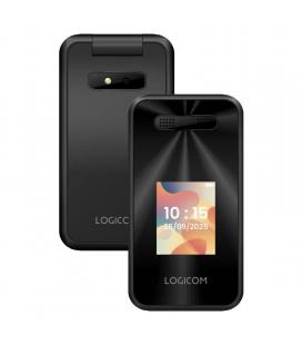 Logicom fleep s90 móvil básico 4g 2.40" ds negro