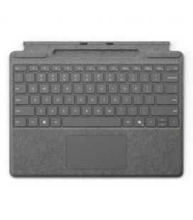 Teclado microsoft surface pro type cover + pen platino
