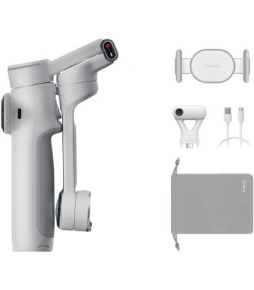 Gimbal palo selfie insta360 flow 2 pro pack gimbal con ia/ gris