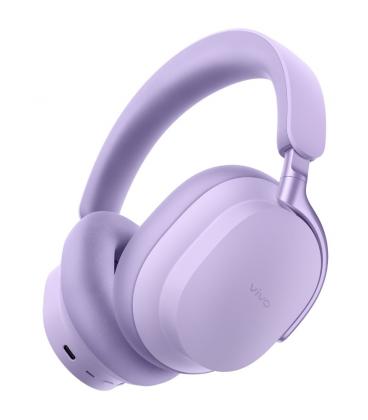Auriculares inalámbricos vivo headphones studio/ con micrófono/ bluetooth/ púrpuras