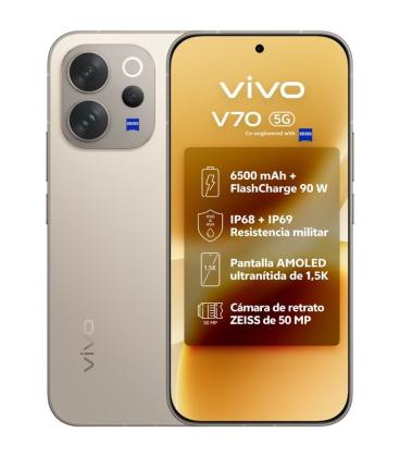 Smartphone vivo v70 8gb/ 256gb/ 6.59'/ 5g/ gris