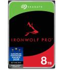 Disco duro seagate ironwolf pro 8tb/ 3.5'/ sata iii/ 256mb