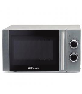 Microondas orbegozo mi 2080/ 700w/ capacidad 20l/ plata
