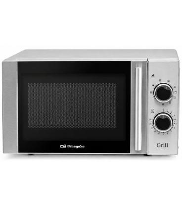 Microondas orbegozo mig 2082/ 700w/ capacidad 20l/ función grill/ gris