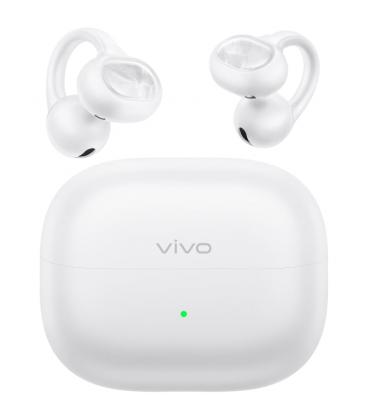 Auriculares deportivos bluetooth vivo buds clip con estuche de carga/ autonomía 10h/ blancos