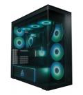 Caja gaming torre arctic xtender black (cristal tintado)