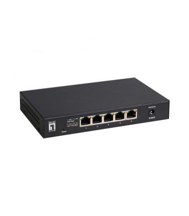 Switch level one geu - 0525 5 puertos no gestionable