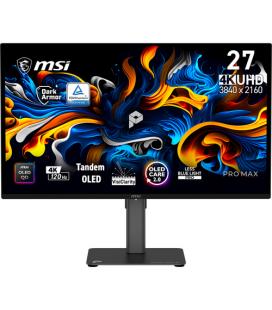 Monitor gaming msi pro max 271upx12g 26.5 pulgadas 4k uhd 120hz