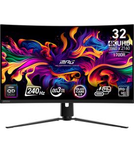 Monitor curvo gaming msi mpg 321curx 31.5 pulgadas 4k uhd 240hz