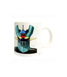 Taza sd toys mazinger z blanca ceramica