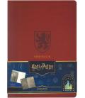 Gryffindor cuaderno tapa blanda harry potter