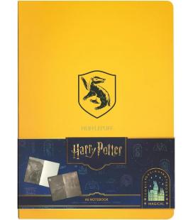 Hufflepuff cuaderno tapa blanda harry potter