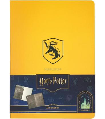Hufflepuff cuaderno tapa blanda harry potter
