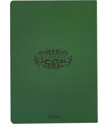 Slytherin cuaderno tapa blanda harry potter