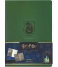 Slytherin cuaderno tapa blanda harry potter
