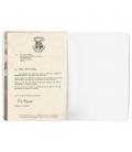 Carta hogwarts cuaderno tapa dura harry potter
