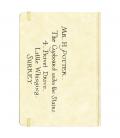 Carta hogwarts cuaderno tapa dura harry potter