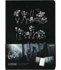 Banda skeleton cuaderno tapa blanda la novia cadaver