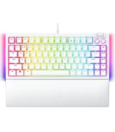 Teclado razer blackwidow v4 usa blanco
