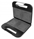 Sandwichera cecotec rock'ntoast square+ 800w hasta 2 sandwiches