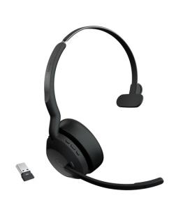 Auriculares jabra evolve2 55 ms mono inalambrico negro