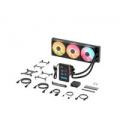 Kit refrigeracion liquida corsair icue link titan ii 360 rx lcd rgb 3x 120mm negro