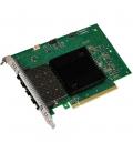 Tarjeta de red intel ethernet e810xxvda4blk svr 4x fibra pci express 4.0