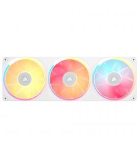 Ventilador caja corsair icue link lx360 rgb 3x 120mm blanco