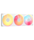 Ventilador caja corsair icue link lx360 rgb 3x 120mm blanco