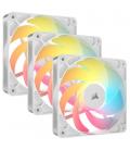 Ventilador caja corsair rs120 - r argb 3x 120mm blanco