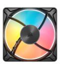 Ventilador caja corsair rs120 ii argb 120mm negro