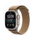 Smartwatch apple watch u4 gps+cell 49mm natural titanium case with desert alpine loop m