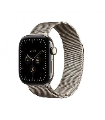 Smartwatch apple watch s12 gps + cell 42mm natural titanium milanese loop