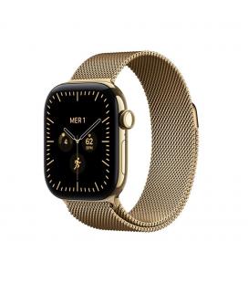 Smartwatch apple watch s12 gps + cell 42mm radiant gold titanium milanese loop