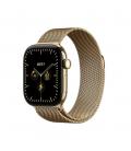 Smartwatch apple watch s12 gps + cell 42mm radiant gold titanium milanese loop