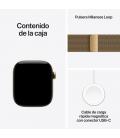 Smartwatch apple watch s12 gps + cell 42mm radiant gold titanium milanese loop