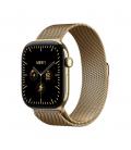 Smartwatch apple watch s12 gps + cell 46mm radiant gold titanium milanese loop m - l