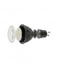Bombilla led nitra silver electronics dicroica 6.5w-80w - gu10 - 2700k - 38º - 9000lm - luz calida - a+ ca
