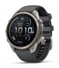 Smartwatch garmin fenix 9 pro amoled lte 47mm titanium correa gris