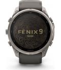 Smartwatch garmin fenix 9 pro amoled lte 47mm titanium correa gris