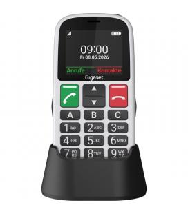 Teléfono móvil gigaset gl30 para personas mayores/ 4g/ blanco