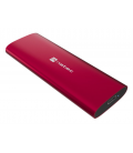 CARCASA SSD NATEC RHINO M.2 NVME LITE USB-C 3.2 GEN 2 ROJO RUBI