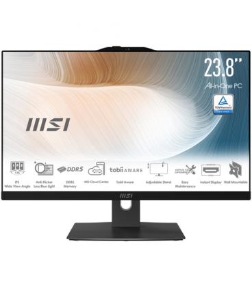 Ordenador all in one msi am242tp - 1227eu core 5 - 120u - 8gb - ssd 512gb - 23.8 pulgadas fhd - w11p - tactil - negro
